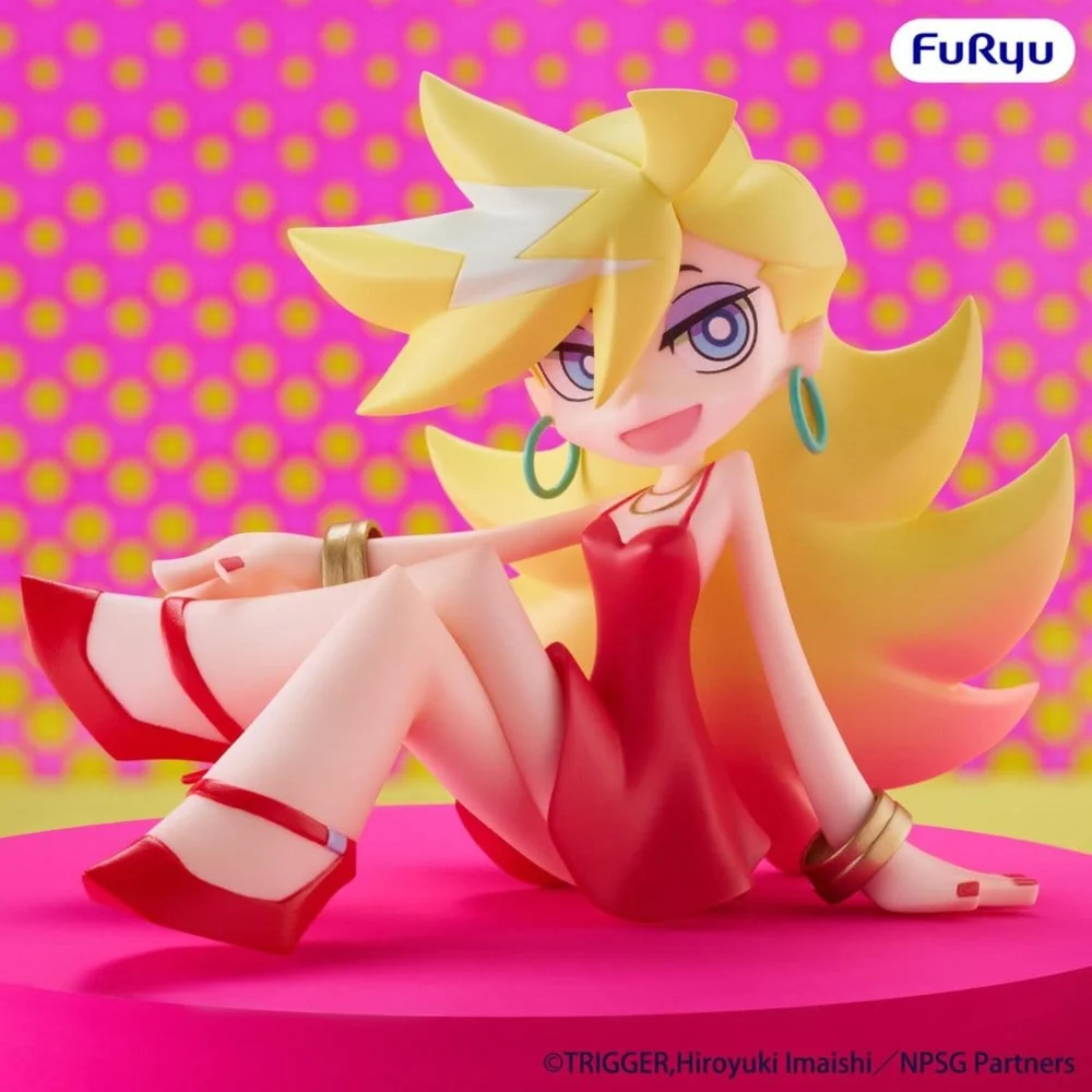 New Panty & Stocking with Garterbelt PVC Figure Noodle Stopper -Panty Anarchy- 9 cm Image 1