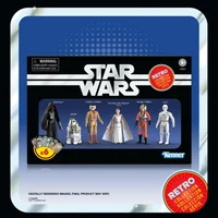 Star Wars Retro Collection Star Wars: A New Hope Episode IV Collectible 3.75 Inch Action Figure 6-Pack - undefined undefined
