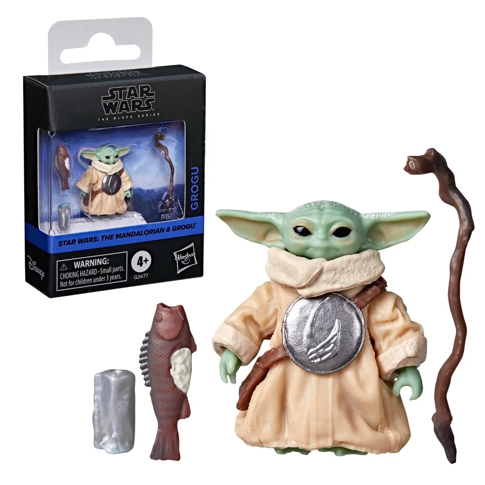 Star Wars The Black Series Grogu, Star Wars: The Mandalorian & Grogu Premium Collectible 15 cm Action Figure Image 1