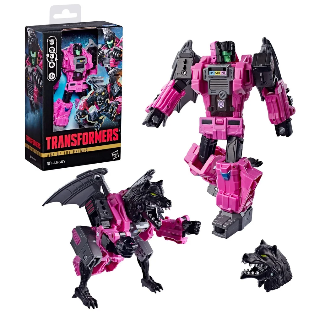 Transformers Age of the Primes Fangry, Deluxe Class 13 cm Converting Action Figure, Robot Toys for Ages 8+ Image 1