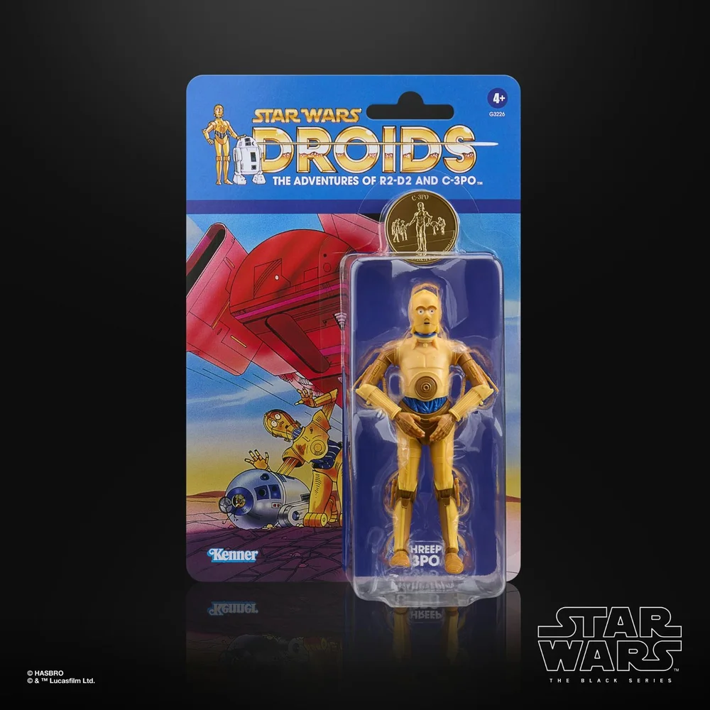 Star Wars The Black Series See-Threepio (C-3PO), Star Wars: Droids Premium Collectible 15 cm Action Figure Image 1