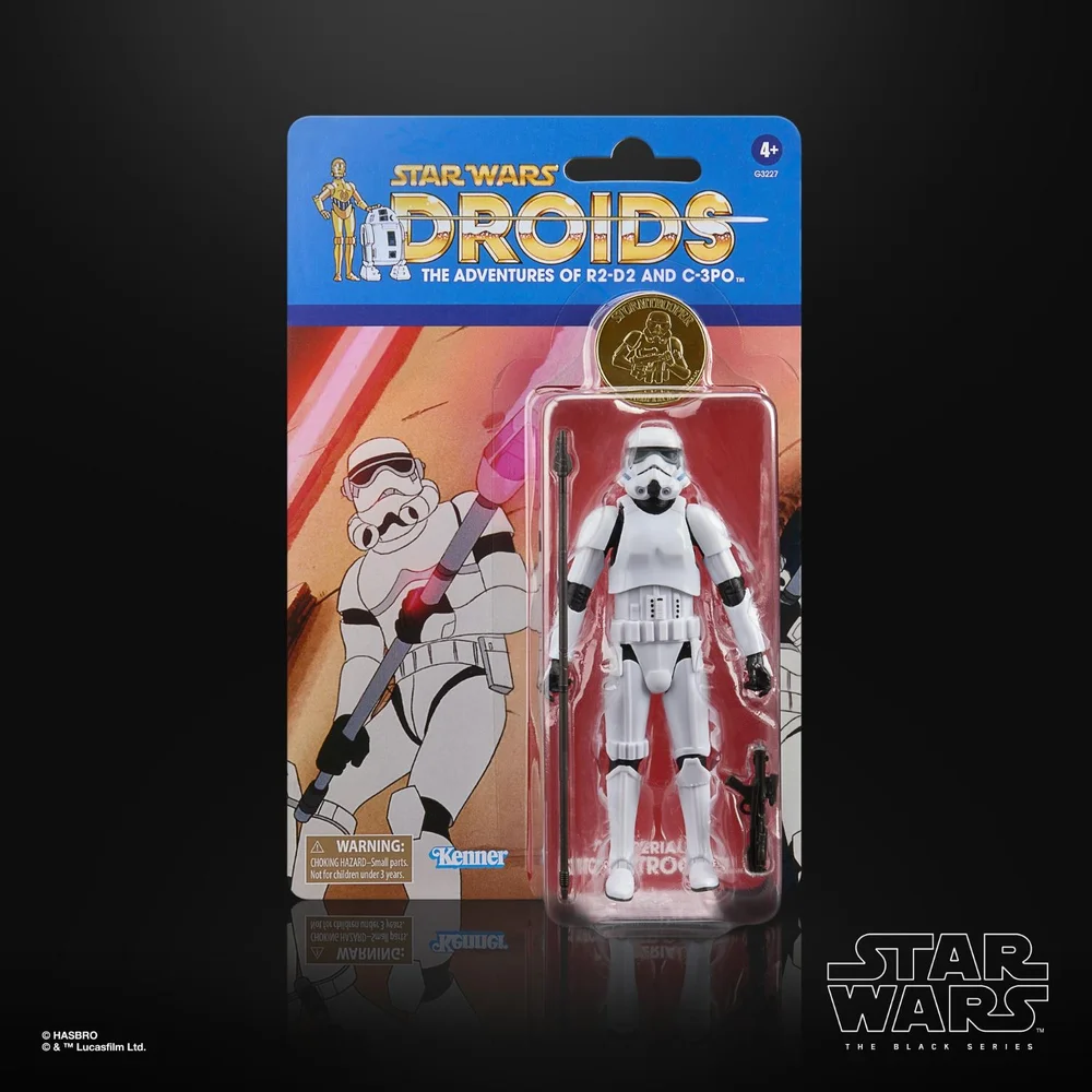 Star Wars The Black Series Imperial Stormtrooper, Star Wars: Droids Premium Collectible 15 cm Action Figure Image 1