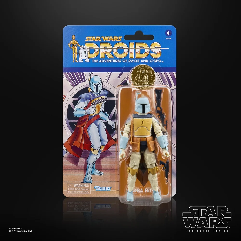 Star Wars The Black Series Boba Fett, Star Wars: Droids Premium Collectible 15 cm Action Figure Image 1