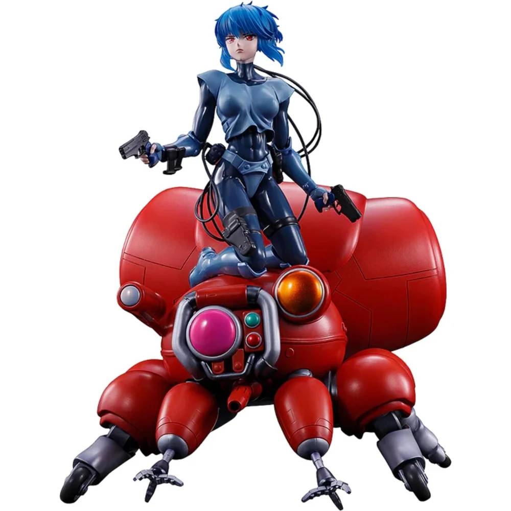 Ichibansho Figure Motoko Kusanagi & Fuchikoma (The Ghost in the Shell) - Bandai Image 1