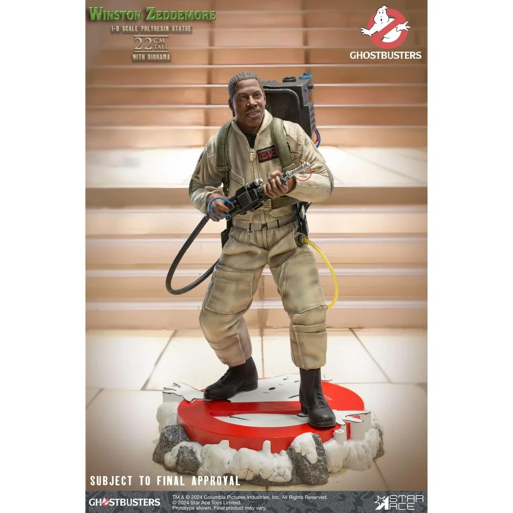 Ghostbusters Statue 1/8 Winston Zeddemore 22 cm Image 1