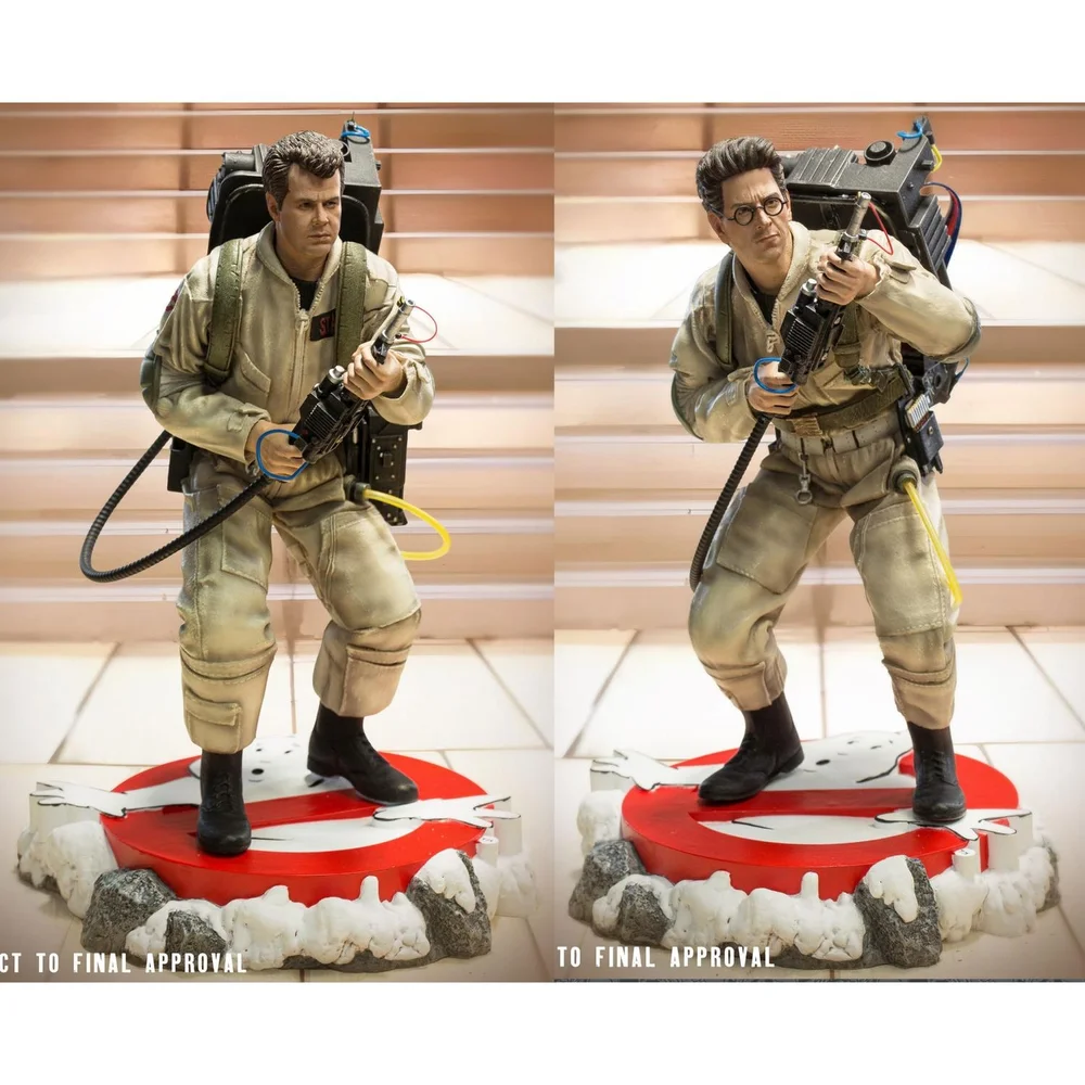 Ghostbusters Statue 1/8 Egon Spengler + Ray Stantz Twin Pack Set 22 cm Image 1