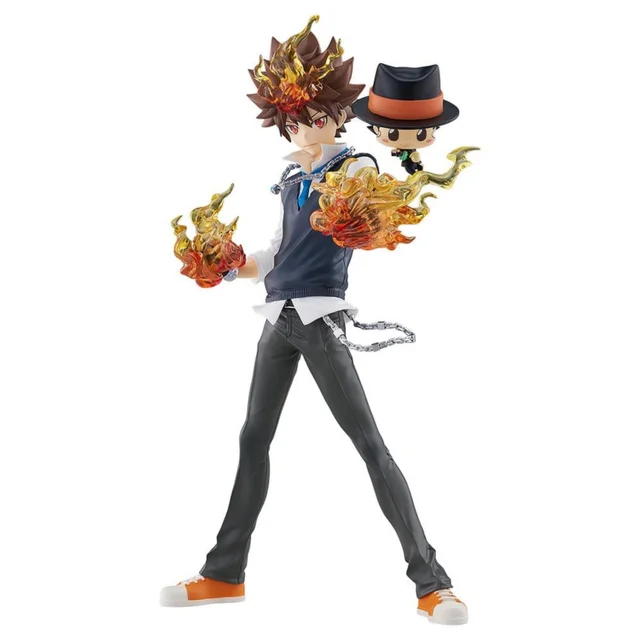 Katekyo Hitman Reborn Pop Up Parade SP PVC Figures 2-Pack Tsunayoshi Sawada & Reborn 24 cm