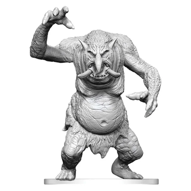 Pathfinder Battles Deep Cuts Unpainted Miniature Forest Troll 15 cm