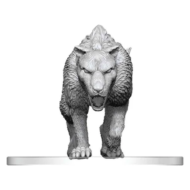 Pathfinder Battles Deep Cuts Unpainted Miniature Hyaenodon 13 cm