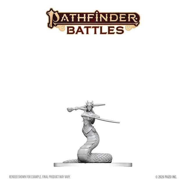 Pathfinder Battles Deep Cuts Unpainted Miniature Lamia Matriarch 13 cm