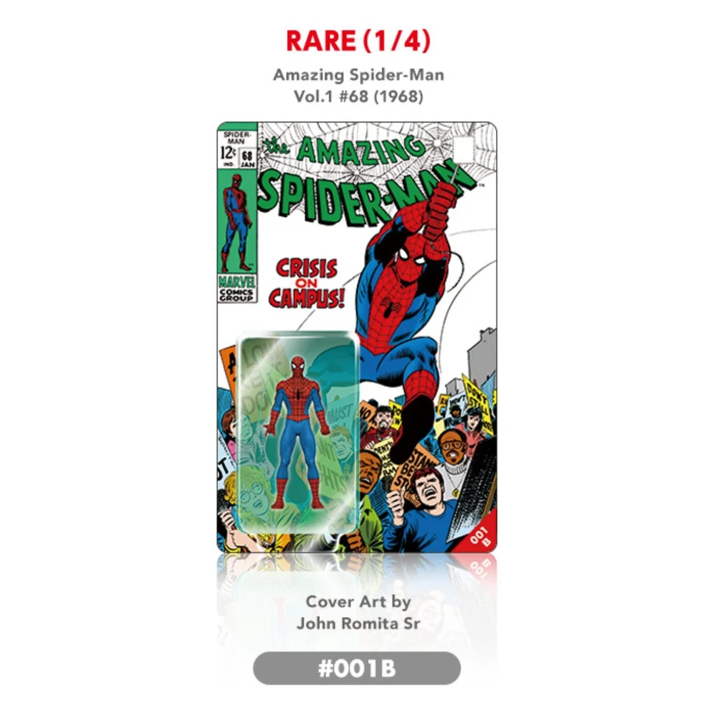 Hot-Toys-Pocket Cover Marvel 001B Spider-Man Image 1