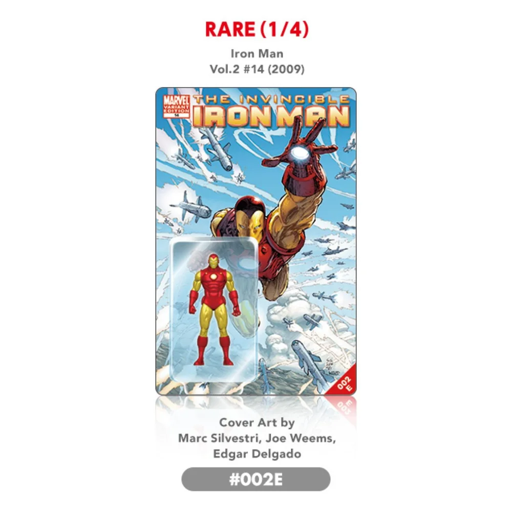 Hot-Toys-Pocket Cover Marvel 002E Iron Man Mk4 Image 1