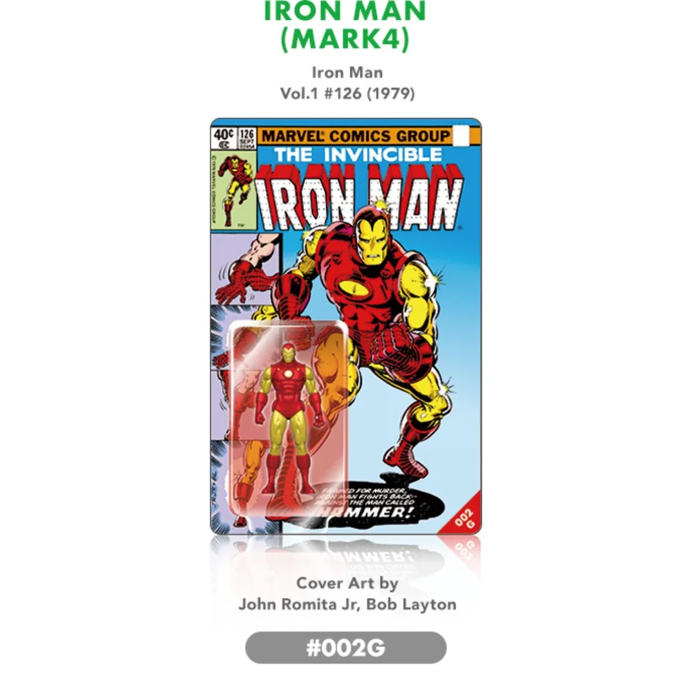 Hot-Toys-Pocket Cover Marvel 002G Iron Man Mk4 Image 1