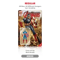 Hot-Toys-Pocket Cover Marvel 003D Captain America - undefined undefined