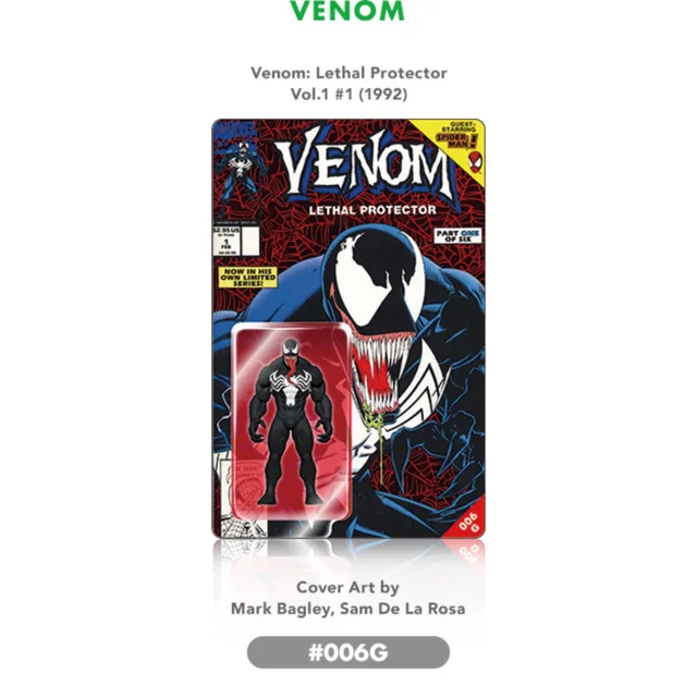 Hot-Toys-Pocket Cover Marvel 006G Venom Excl