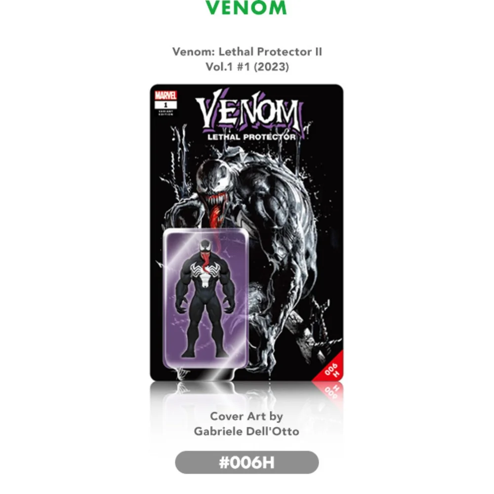 Hot-Toys-Pocket Cover Marvel 006H Venom Excl Image 1