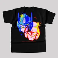 Transformers x THUMBS 3D Overlay T-Shirt Black