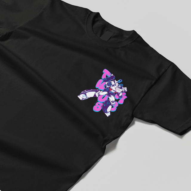 Transformers x THUMBS TT Megatron Aerosol T-Shirt Black
