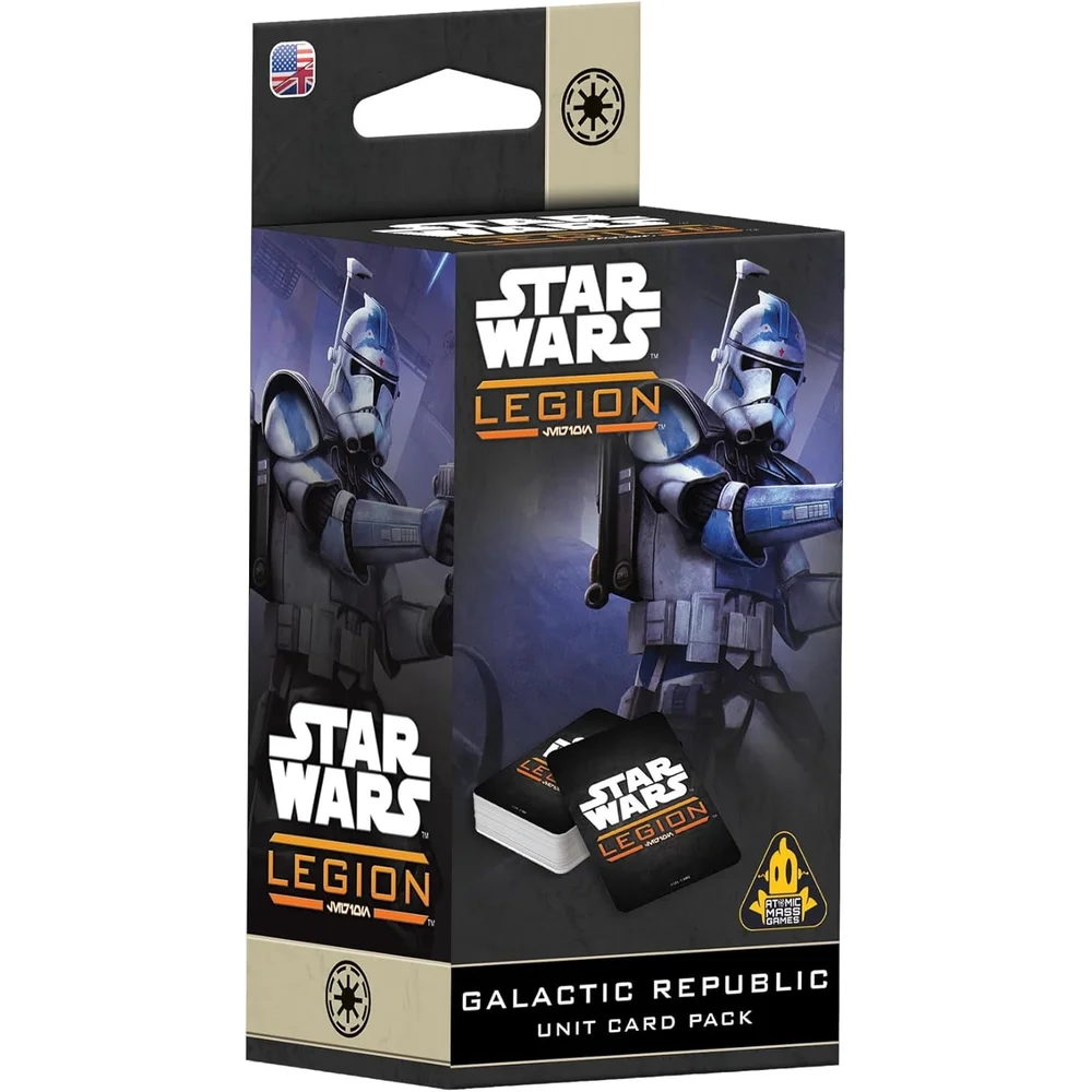 Star Wars: Legion Galactic Republic Card Pack Miniatures Expansion Image 1