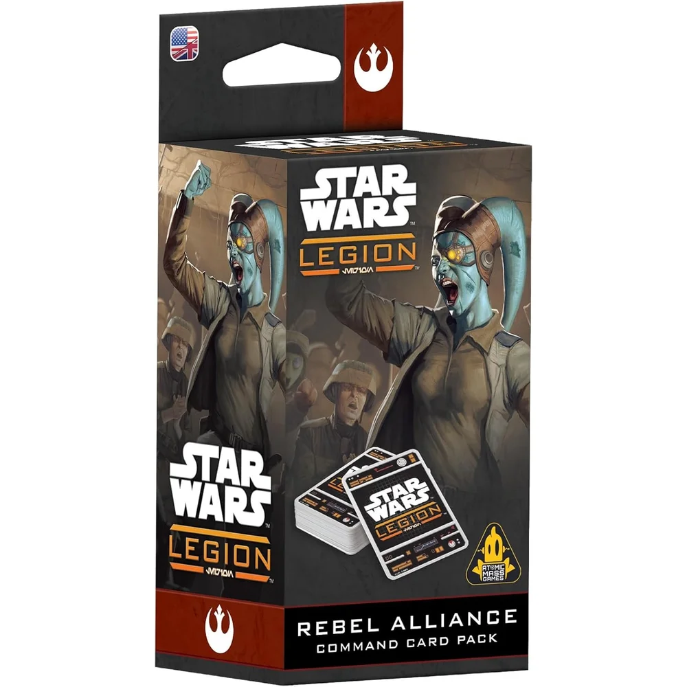 Star Wars: Legion Rebel Alliance Command Card Pack Miniatures Expansion Image 1
