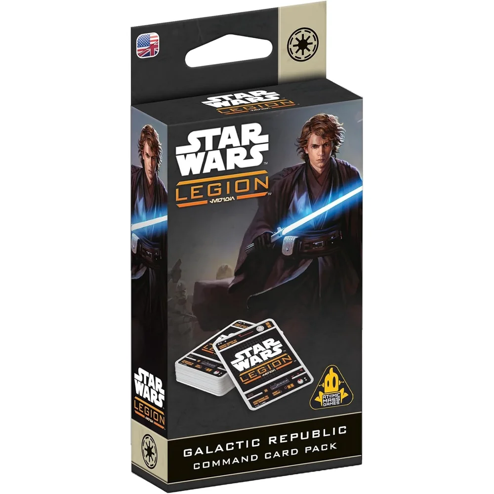 Star Wars: Legion Galactic Republic Command Card Pack Miniatures Expansion Image 1