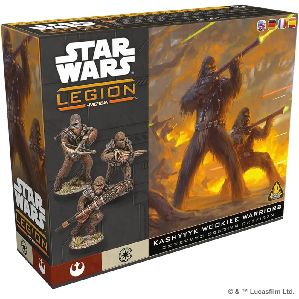 Star Wars: Legion Kashyyyk Wookiee Warriors Unit Miniatures Expansion Image 1