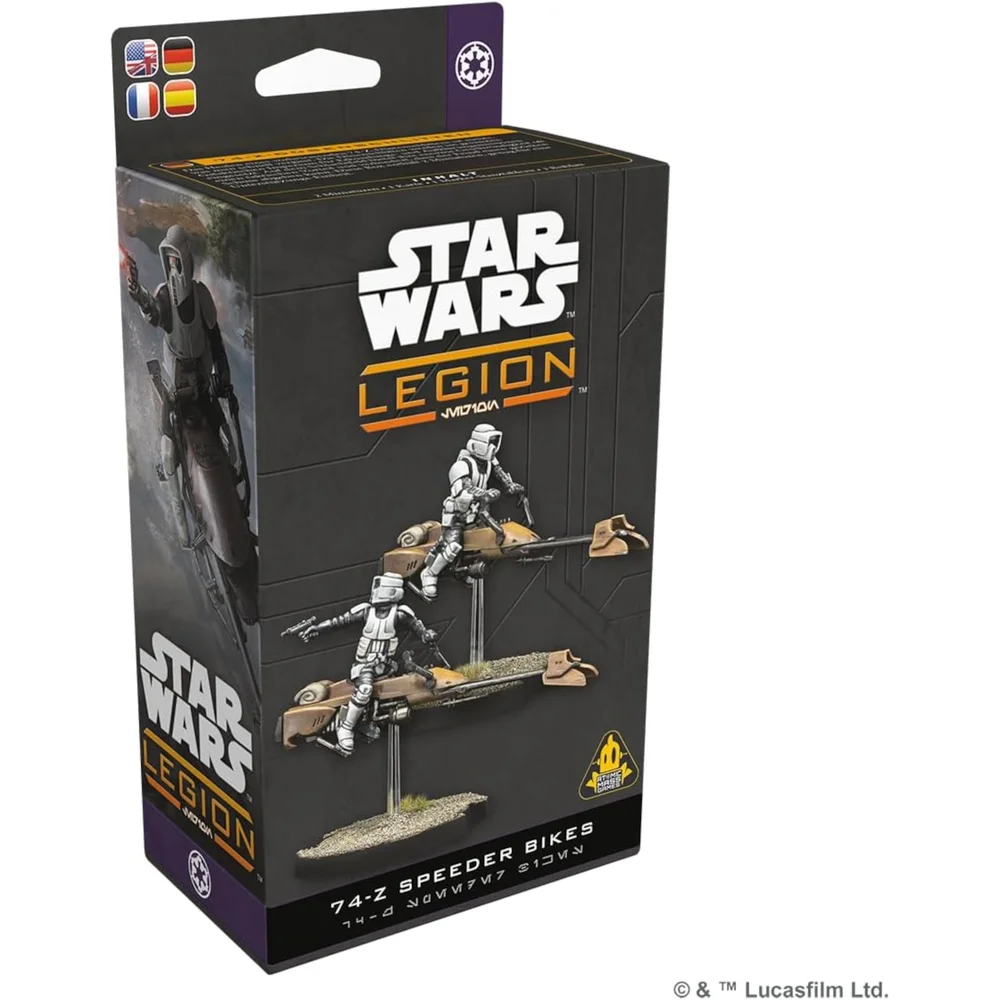 Star Wars: Legion 74 Z Speeder Bike Unit Expansion Miniatures Expansion Image 1