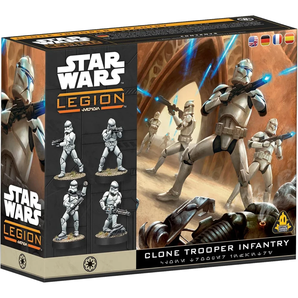 Star Wars: Legion Clone Troopers Infantry Miniatures Expansion Image 1