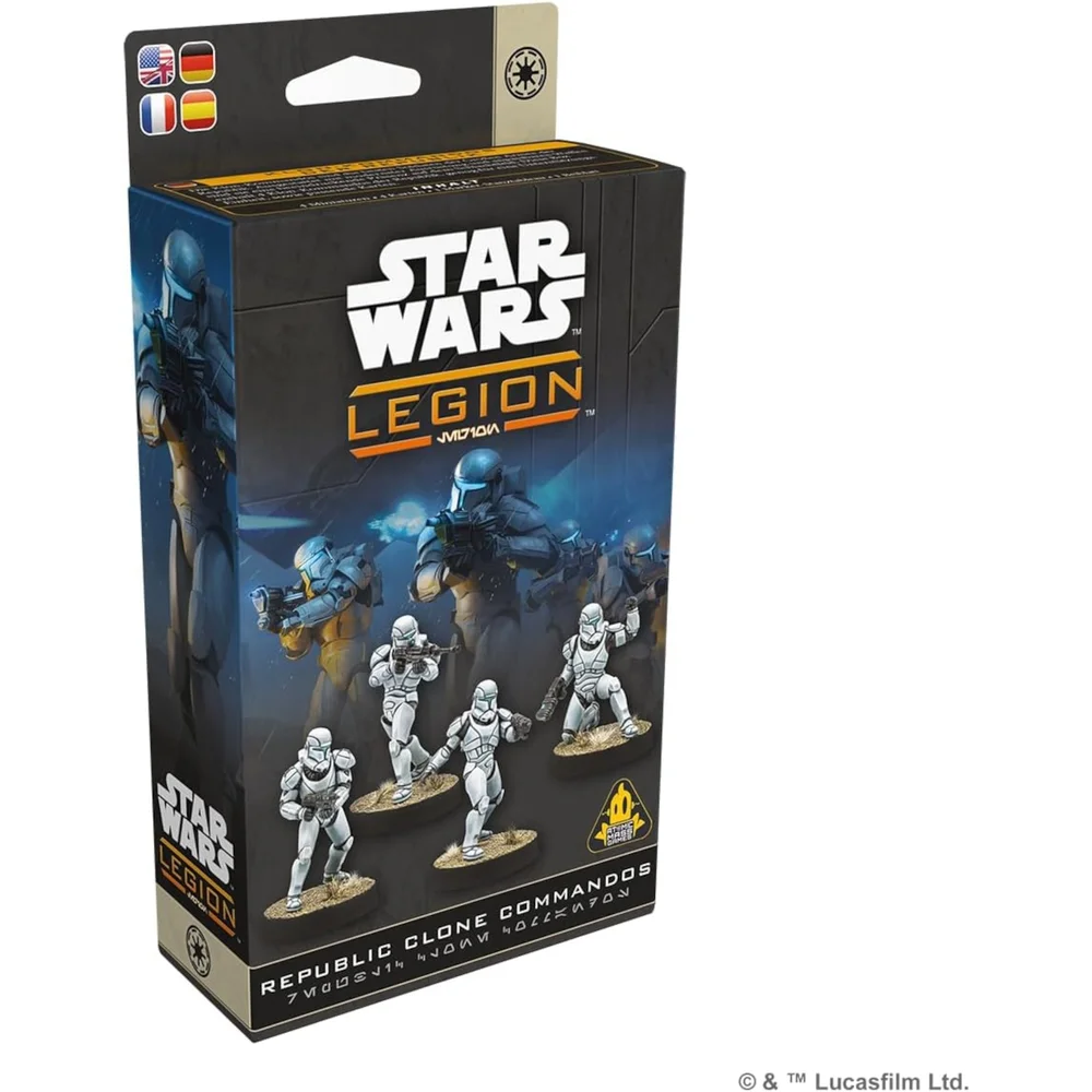Star Wars: Legion Republic Clone Commandos Miniatures Expansion Image 1