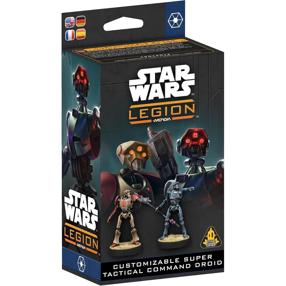 Star Wars: Legion Customisable Super Tactical Command Droid Miniatures Expansion Image 1
