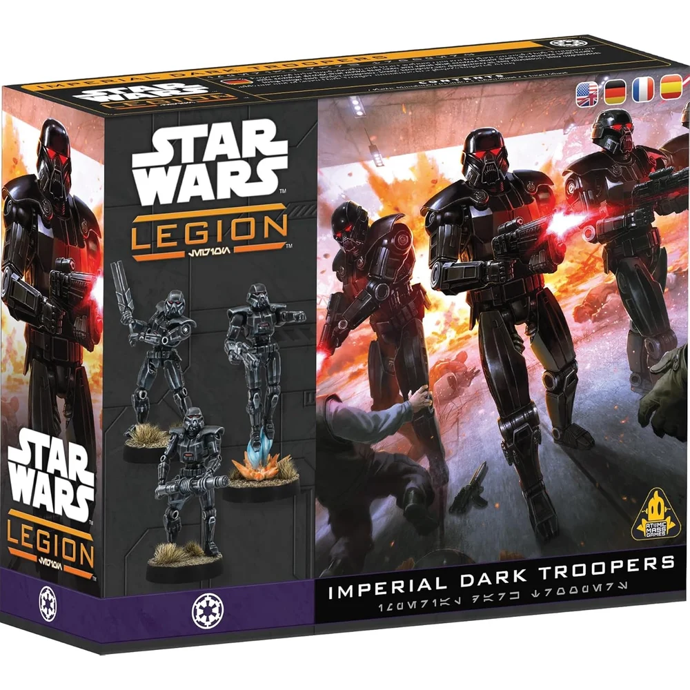 Star Wars: Legion Dark Troopers Unit Miniatures Expansion Image 1