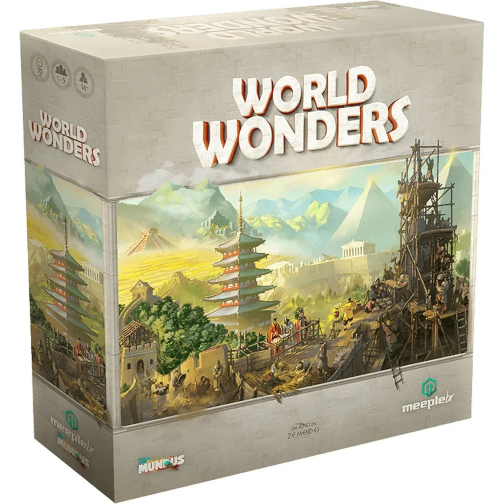 World Wonders Strategy Board Game Image 1