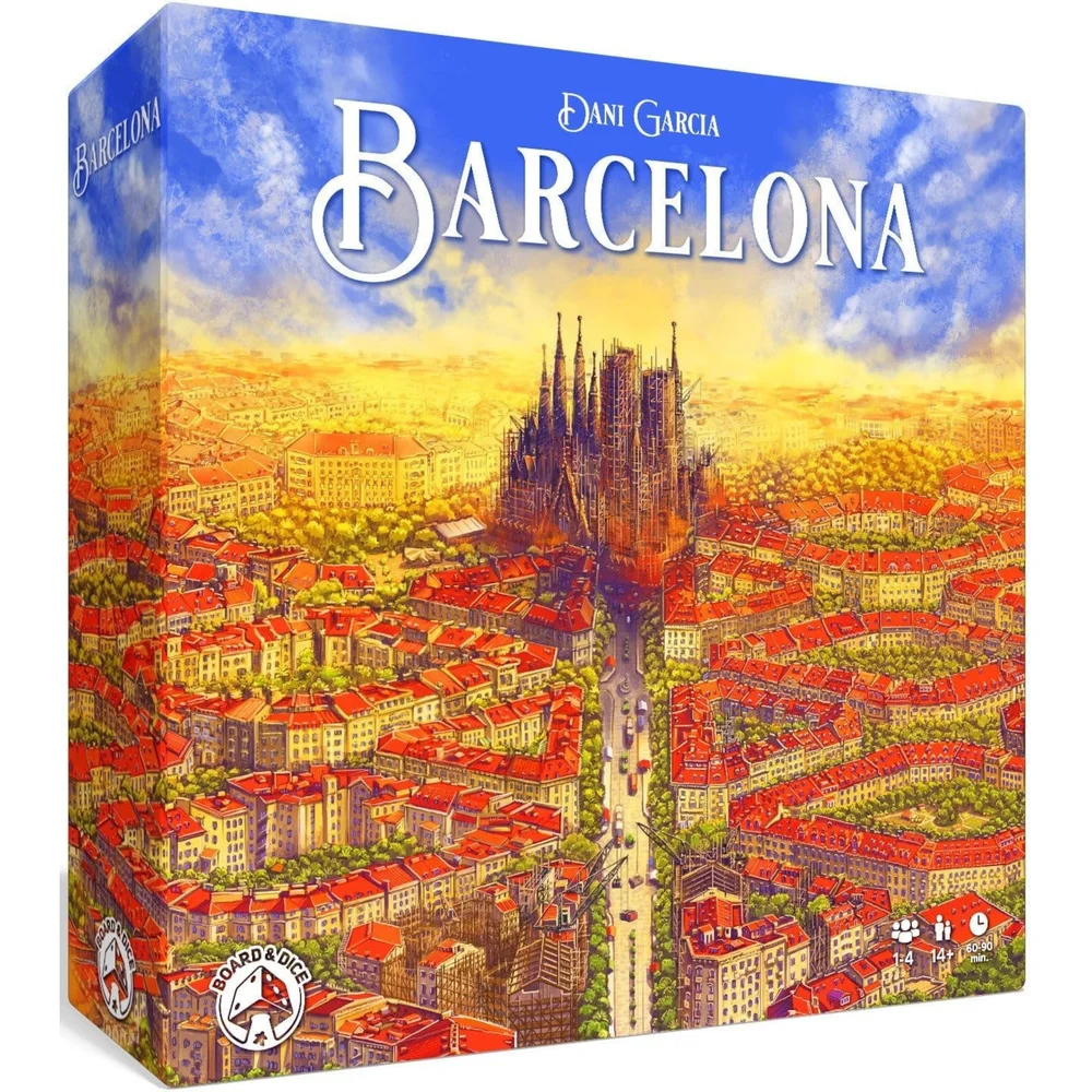 Barcelona Strategy Board Game Image 1
