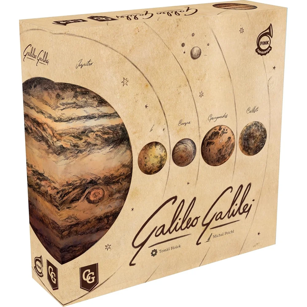 Galileo Galilei Strategy Board Game Image 1