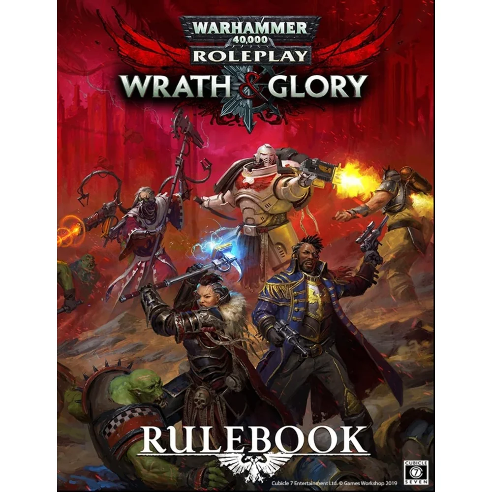 Warhammer 40000 RPG Game Wrath & Glory Core Rulebook Image 1