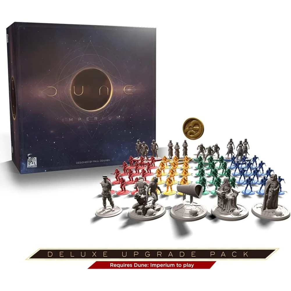 Dune: Imperium Strategy Board Game Deluxe Upgrade Pack Image 1