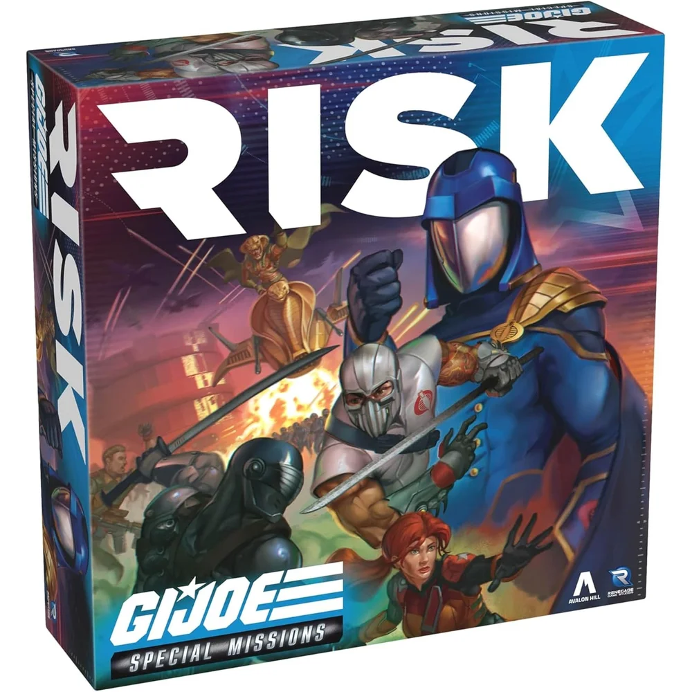 RISK G.I. JOE: Special Missions Board Game Image 1