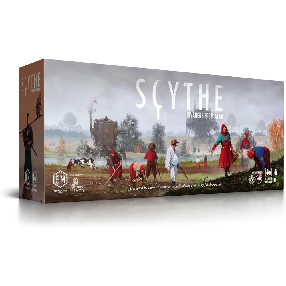 Scythe Strategy Board Game Invaders from Afar Expansion Image 1