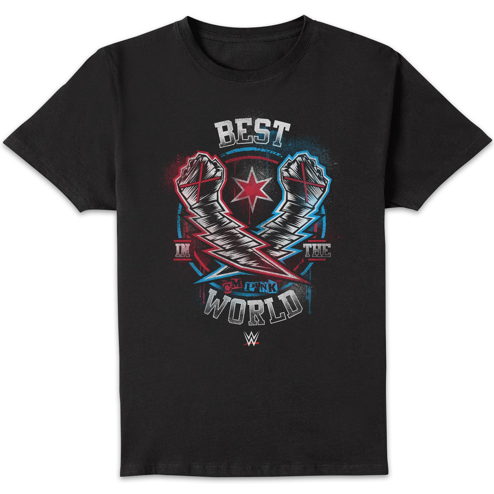 WWE - CM Punk - Best In The World T-Shirt Black - XXL Image 1