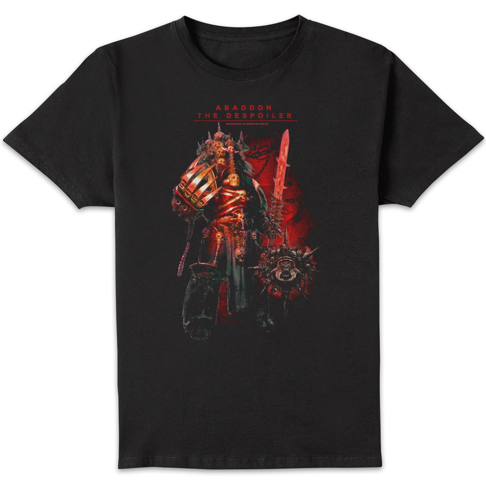 Warhammer - Abaddon The Despoiler T-shirt Black - XL Image 1