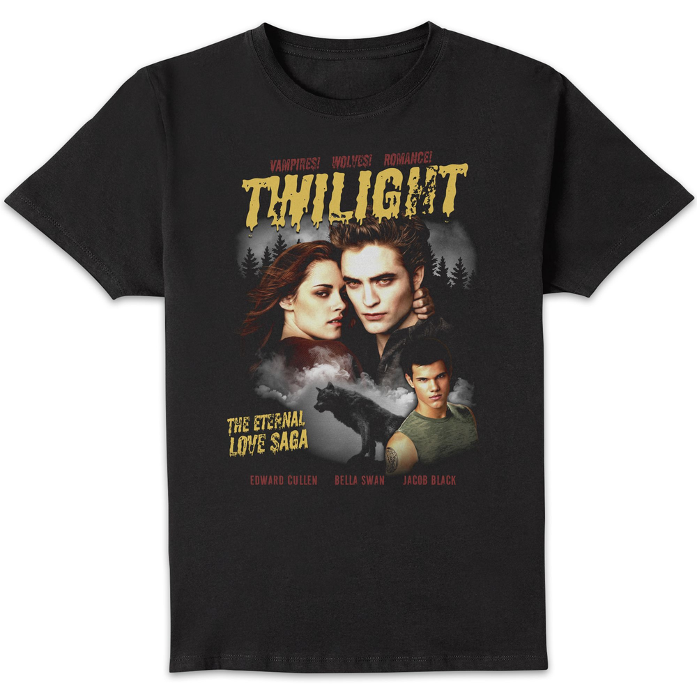Twilight - Comic Style T-Shirt Black - S Image 1