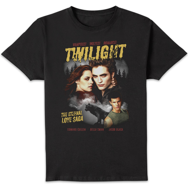 Twilight - Comic Style T-Shirt Black