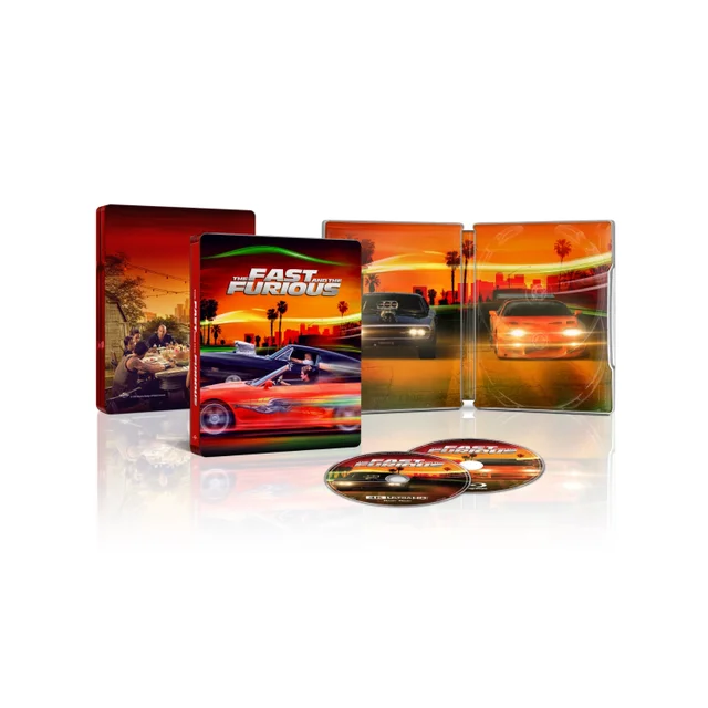 The Fast and the Furious 25th Anniversary 4K UHD & Blu-Ray Steelbook