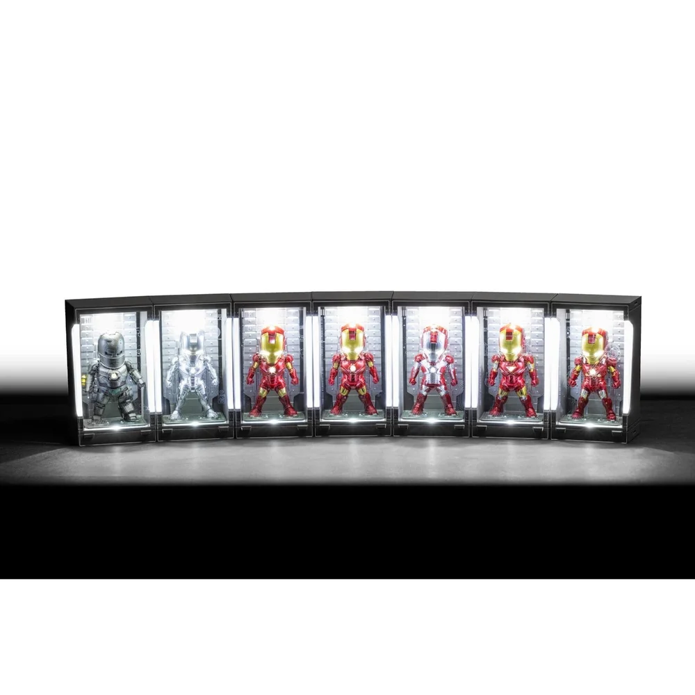 Beast Kingdom Marvel Mini Egg Mini Figures Iron Man Hall of Armor Assortment (6) 8cm Image 1
