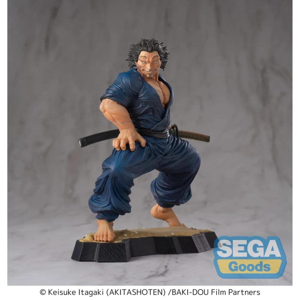 Baki-Dou Luminasta PVC Figure Musashi Miyamoto 17 cm Image 1