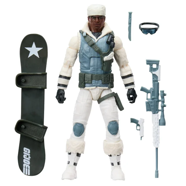 G.I. Joe Classified Series #207, Clifton "Iceberg" Nash, Collectible 15 cm Action Figure Set with 6 Accessories
