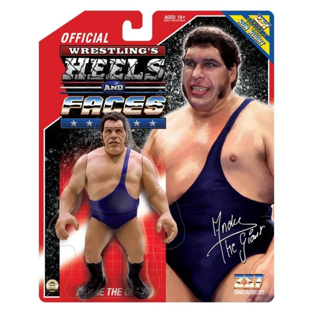Zombie Sailor's Toys Action Figure Andre the Giant with blue strap 11 cm