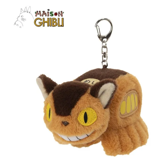 My Neighbor Totoro Nakayoshi Plush Keychain Catbus