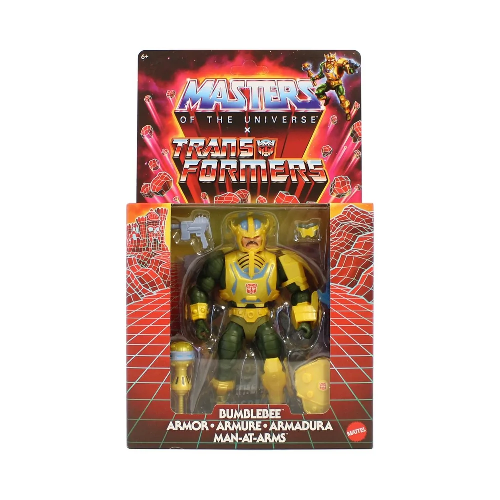 Masters Of The Universe x Transformers Bumblebee Man At Arms Image 1