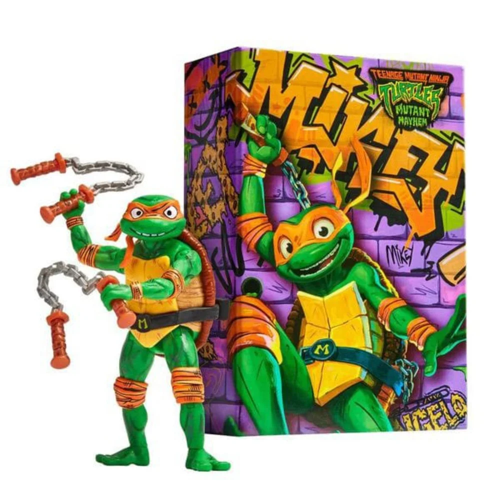 Teenage Mutant Ninja Turtles: Mutant Mayhem Action figure Comic Con Michelangelo 18 cm Image 1